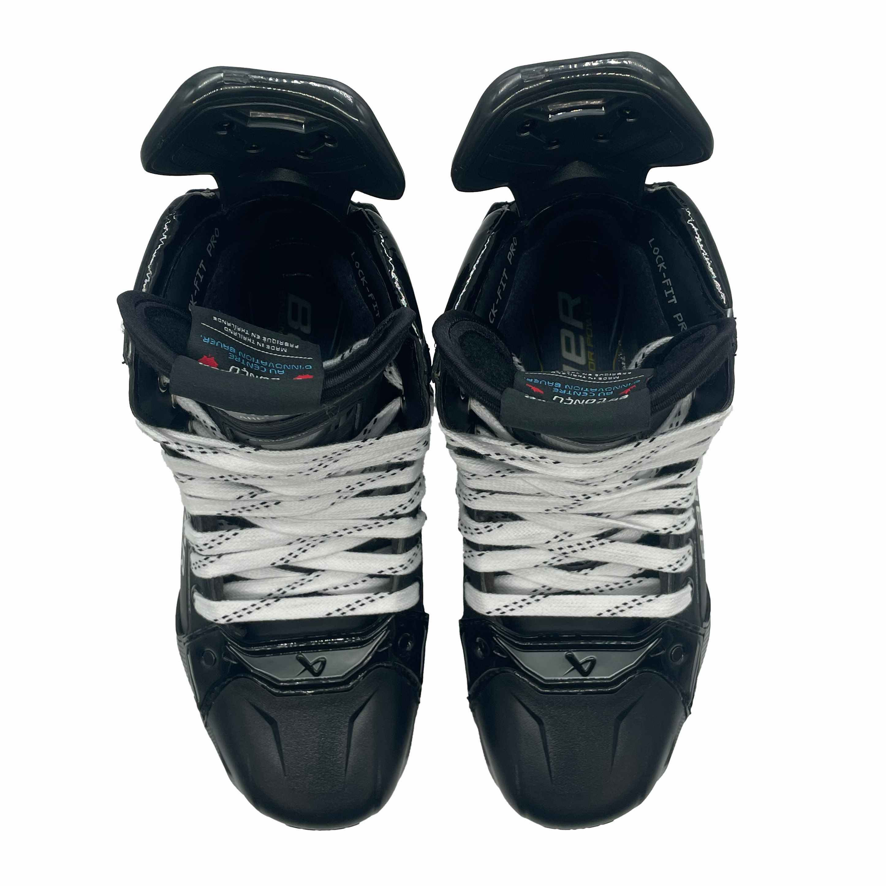 Patins de hockey Bauer Supreme Shadow Pro Stock - Taille 7D (vert)